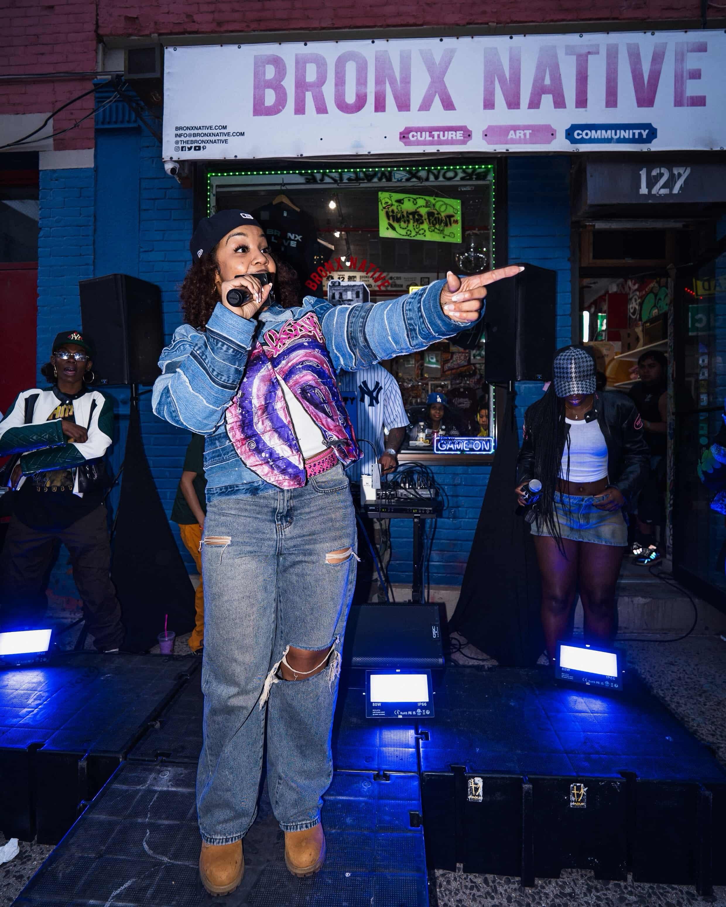 B.Ankha performing on stage